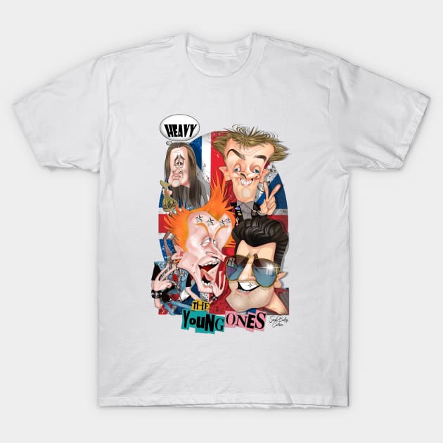 The Young Ones T-Shirt by Sarah Bailey TV Cartoons